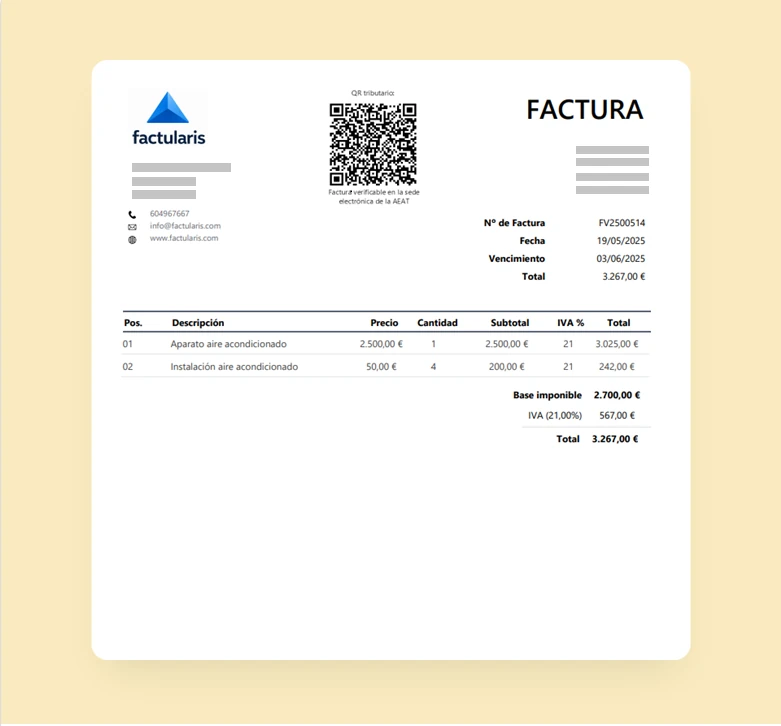 Factura en minutos, sin curva de aprendizaje