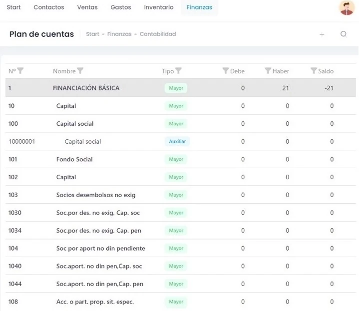 Programa de contabilidad para pymes con contabilidad automática en Factularis